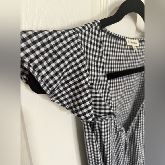 For Love & Lemons Gingham Ruffle Jumpsuit | Retro Romance One-Piece | Size Small - Picture 5 of 11